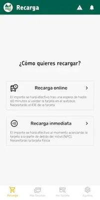 Recarga TUC android App screenshot 2