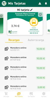 Recarga TUC android App screenshot 6